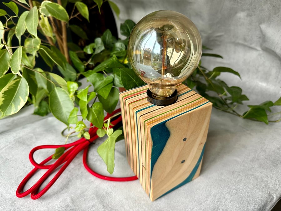 Image of Skateboard Lamp