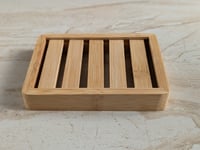 Image 2 of Bamboo Wood Soap Dish