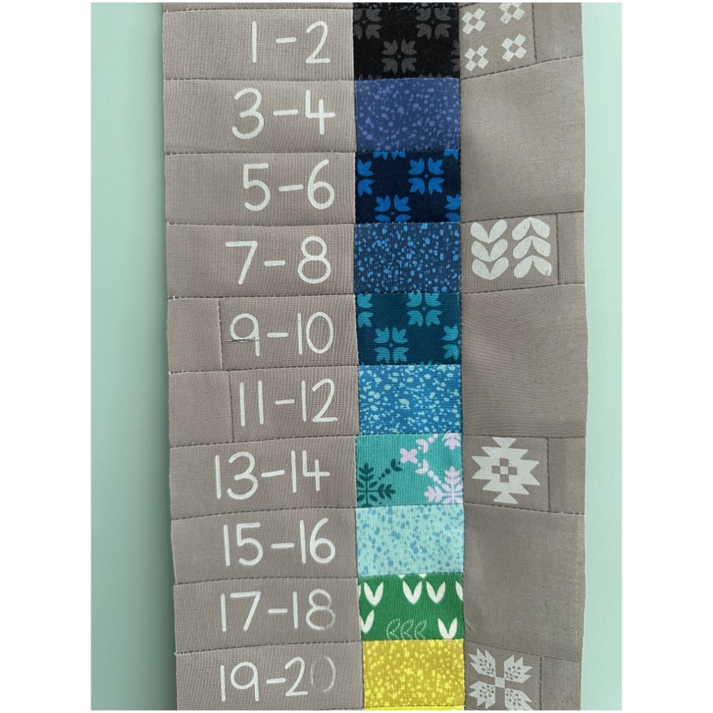 Image of Temperature Quilt Legend Marker