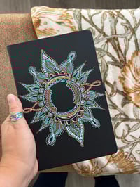 Image 1 of Freehand Mandala Lined Notebook 10
