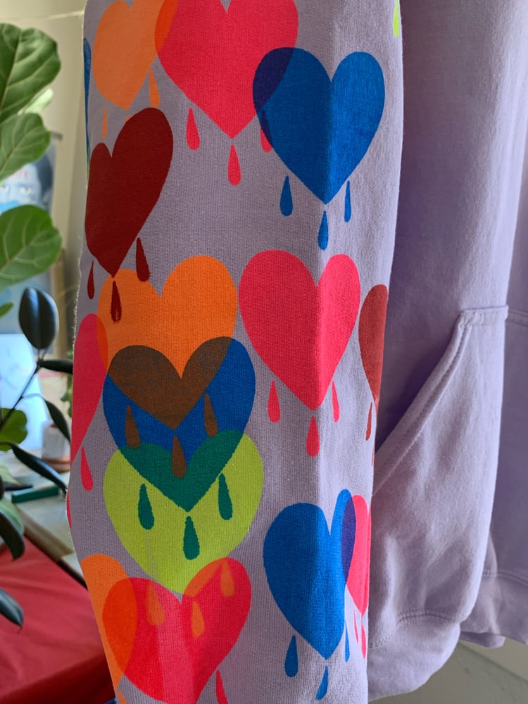 Image of "Lilac Hearts" (L)