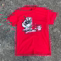 Image 1 of taz pissing on pika graphic shirt victim Medium