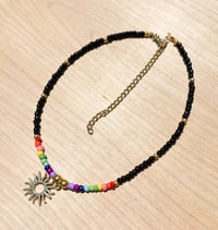 Image 1 of Rainbow Sun Choker