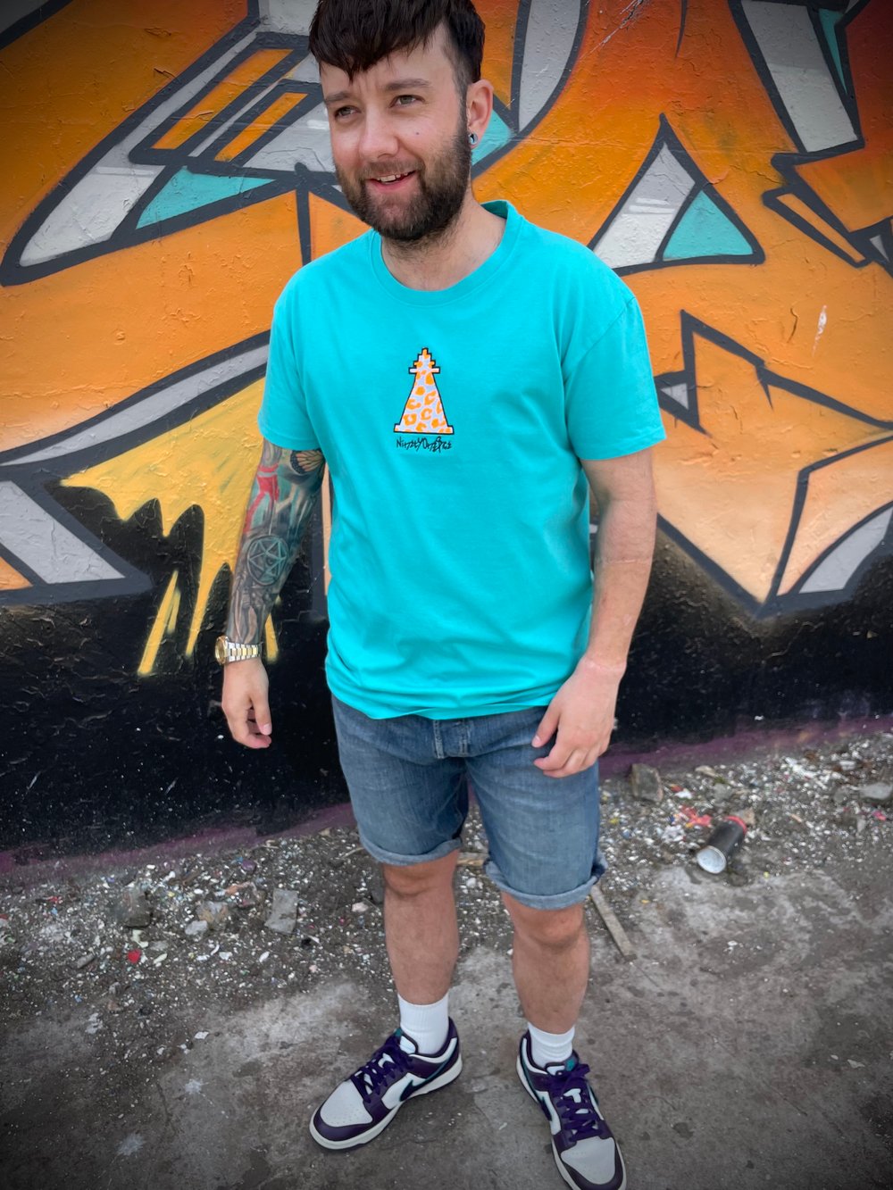 Image of Caribbean Leopard Lighthouse Tee