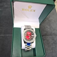 Image 1 of *Exclusive* ❤️Sexy Red❤️ Big Face Luxury Watch