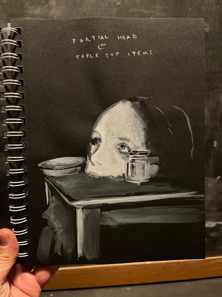 Image of BLACK SKETCHBOOK PAGES 