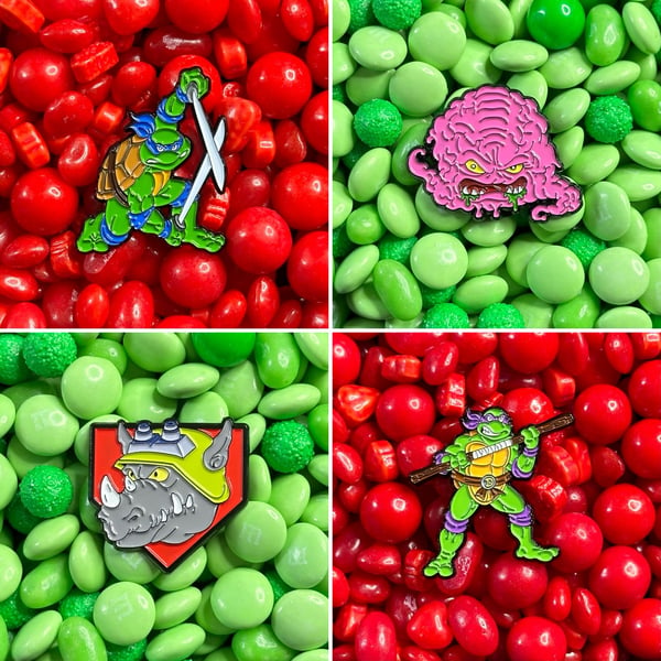 Image of TMNT Mystery Pin Pack (APRIL 8)