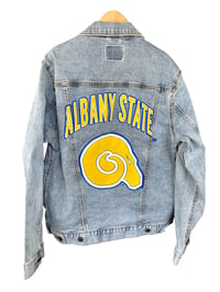 Image 1 of Albany State U - Homecoming Denim Jacket