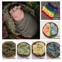 30+ Colors 100% Merino Wool Layering Blankets - Photography Props
