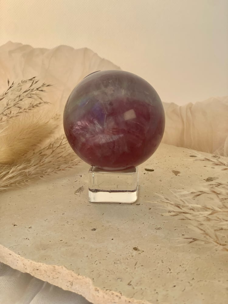 Image of Rainbow Fluorite Sphere