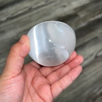 Image 3 of Small Selenite Bowl 