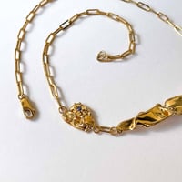 Image 2 of Phoenix Necklace - Dark Blue 