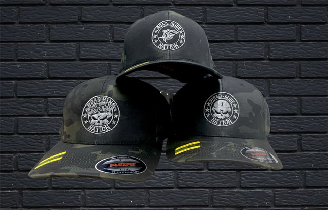 Black Camo Flex Fit
