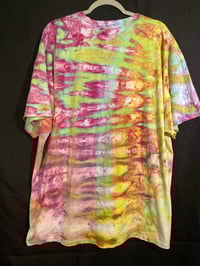 Image 4 of 3XL Let's Go Girls  Reverse Tie Dye Shirt 1