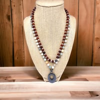 Image 14 of Knotted Mala Necklace 