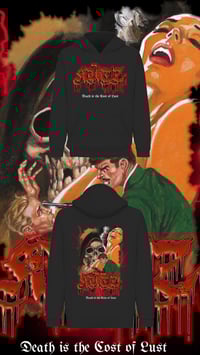 Image 1 of Death is the Cost of Lust Hoodies 