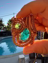 Image 5 of Blue apatite pendant