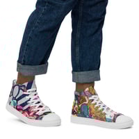 Image 1 of Art Chic Men’s high top canvas shoes