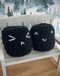 Image 3 of Crochet Marshmallow Stress Ball Plush