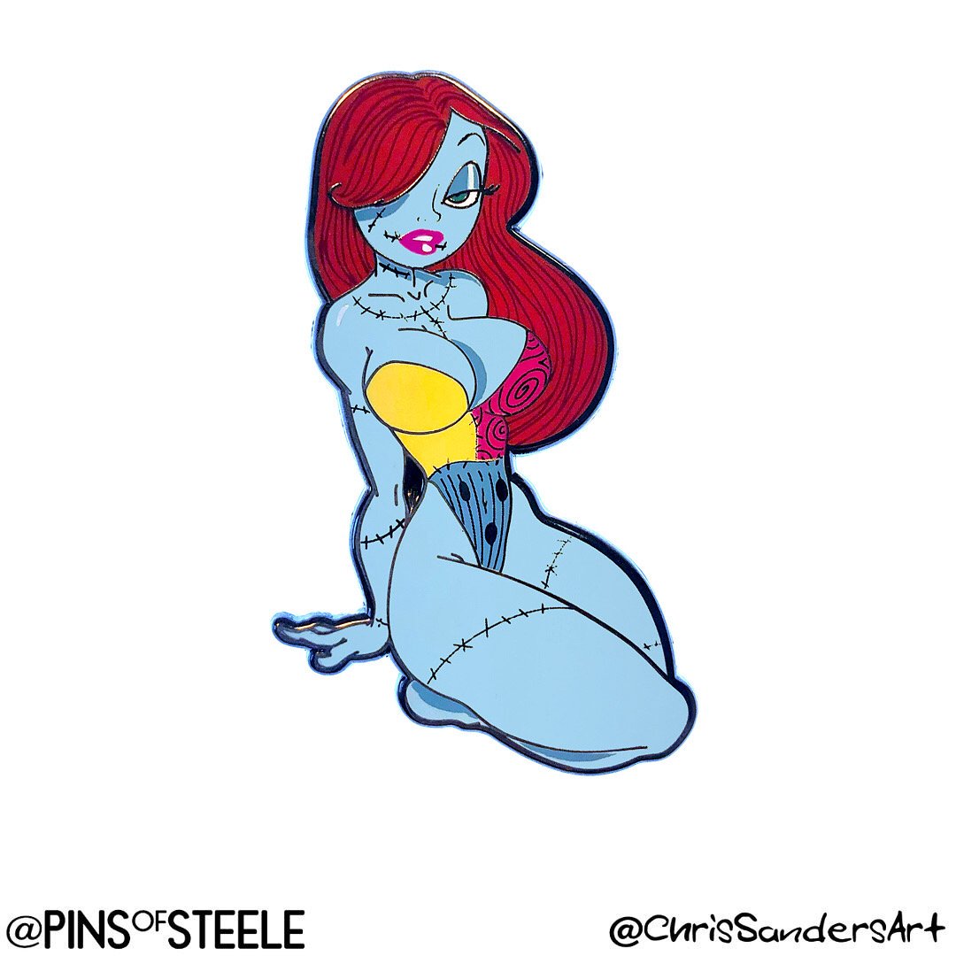 Jessica R. Swimsuit Edition Artist Chris Sanders Pins of Steele