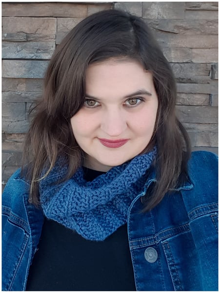 Image of Uptown Girl Winter Cowl Knitting Pattern