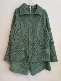 Image 1 of Green lace set (s-l)