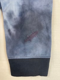 Image 4 of NAVY DYED ZIPPERED JACKET