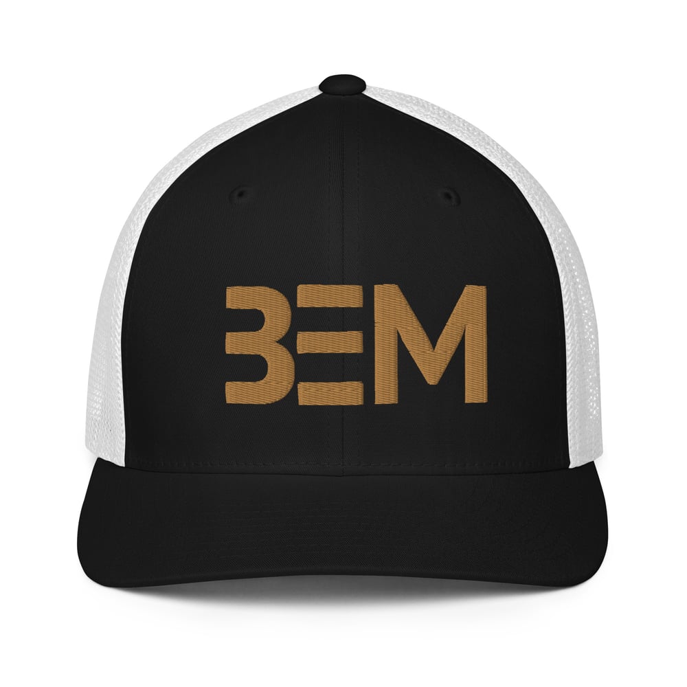 Image of “BEM” Official Logo Closed-back trucker cap