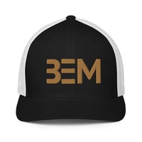 Image 1 of “BEM” Official Logo Closed-back trucker cap