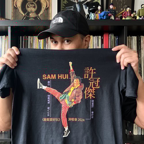 Image of Sam Hui 許冠傑 “Play Hard, Sing Hard” Shirt