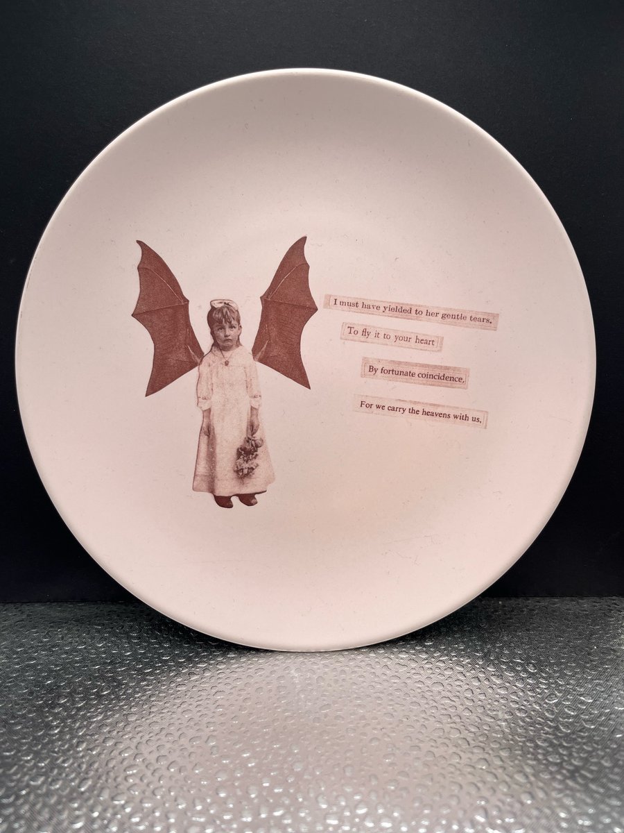 Late 1800s kid story plate | Eerie Baby