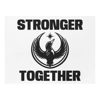 Yard Sign - Stronger Together White