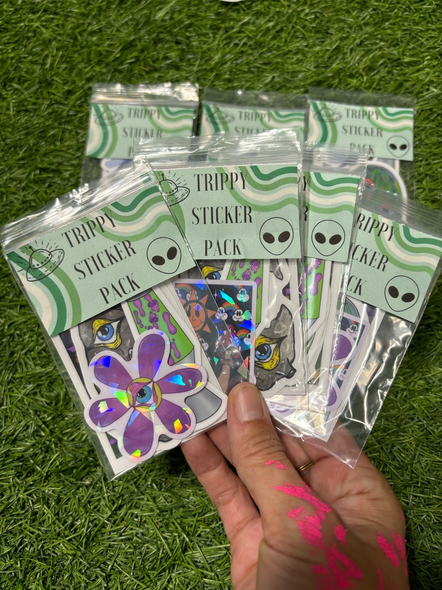 Image of Trippy Mystery Sticker Pack