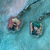Image 2 of BakuDeku Acrylic Phone Charms