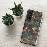 Image 22 of Boho Nature Cottagecore Inspired Fox Among Mushrooms Tough case for Samsung®