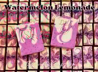 Image 1 of Watermelon Lemonade Goat Milk Soap