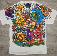 Image 2 of Hand Signed Zidzoii (All Over) T-Shirt 2019 Release. With 1/1 Certificate of Authentication