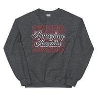 Image 3 of Repeating Olympia Unisex Sweatshirt