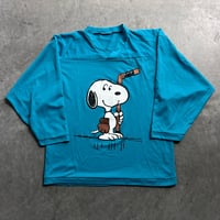 Image 1 of 90s Snoopy Jersey Sz M 