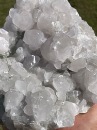 Image 15 of UV Fujian Calcite With Green Fluorite Specimen #890