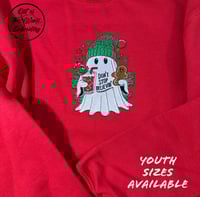 Image 2 of - Christmas Ghost Crewneck