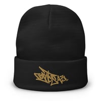 Image 3 of CortesNYC Knit Beanie – Gold Tag Edition