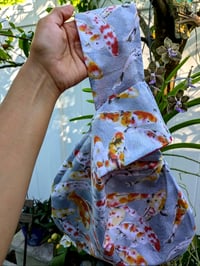 Image 4 of Asian Koi Carp Fish Knot Bag