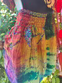 Image 4 of Bloomer shorts - rainbow orange -see measurements