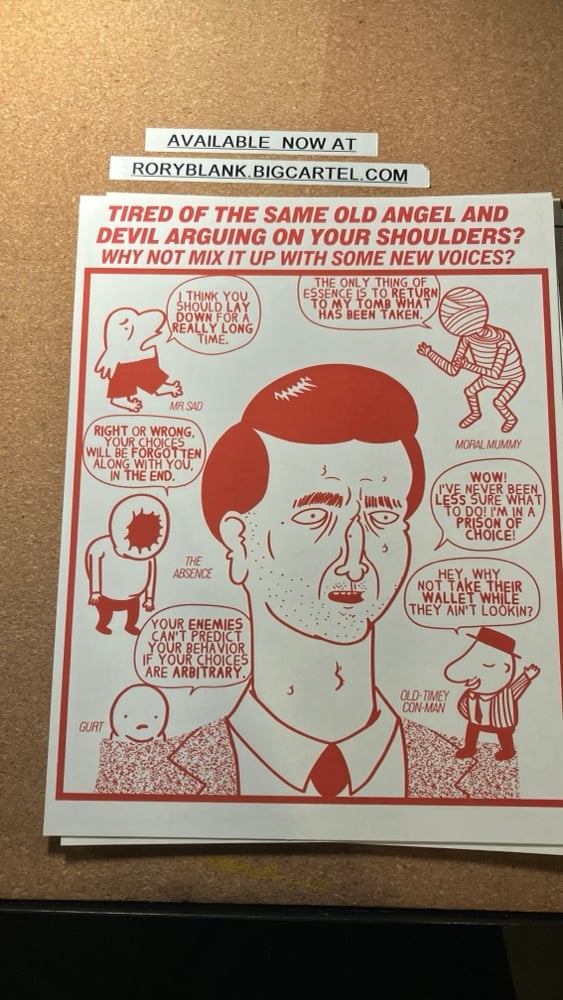 Image of voices in your head print