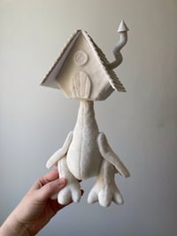 Image 1 of Ghost Baba Yaga House Folk Doll