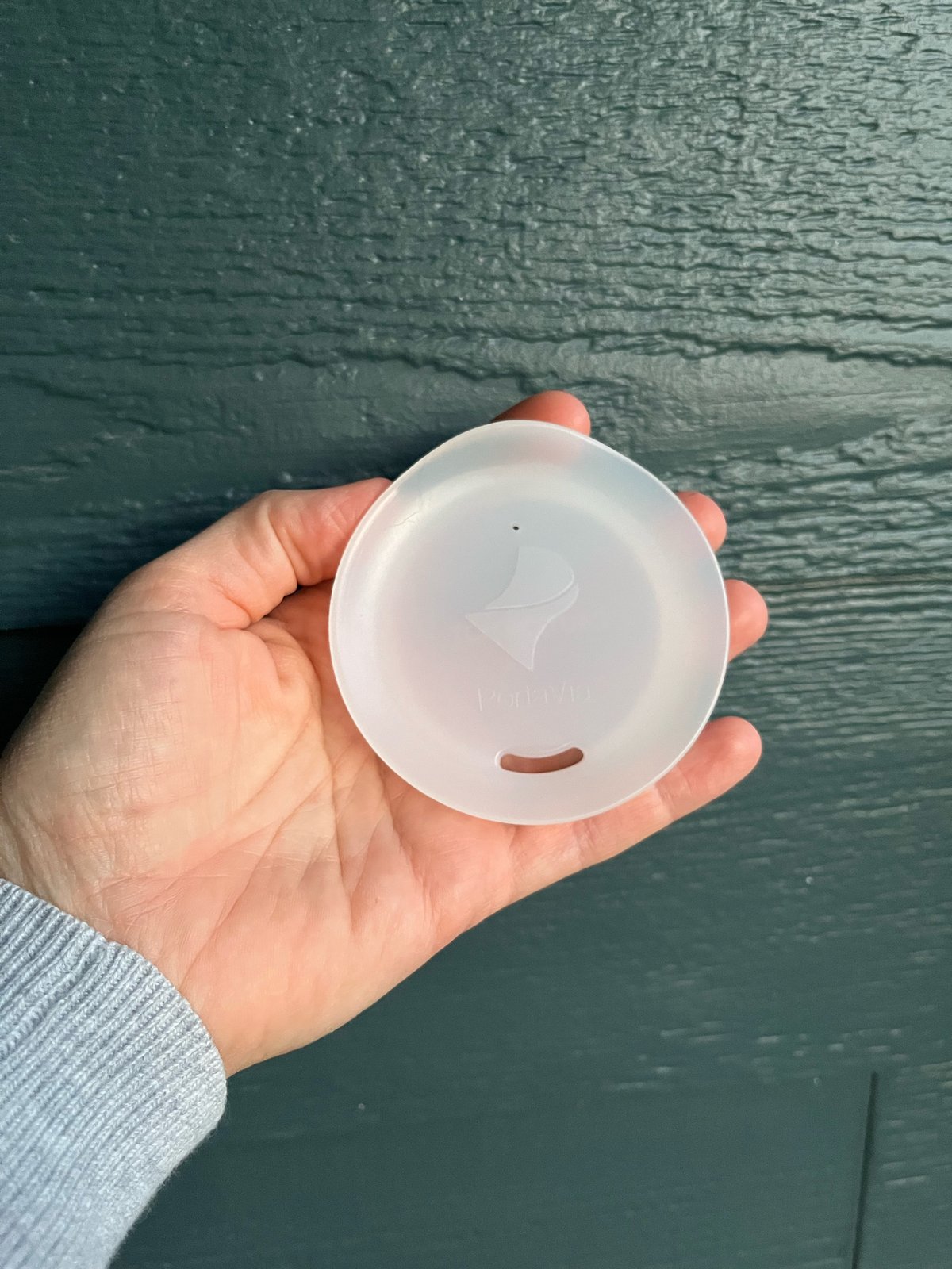 Image of Portavia Silicone Lid Medium Clear