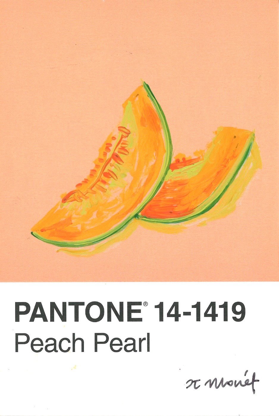 Image of Cantaloupe Pantone