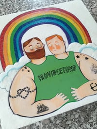 Image 5 of Over the Rainbow tattooed Gay Muscle Bears 