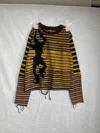 Image 1 of STRIPED JESTER TOP 3